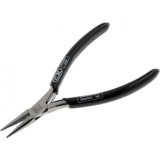 T3772 1; Pliers; straight,precision,half-rounded nose; 120mm; C.K