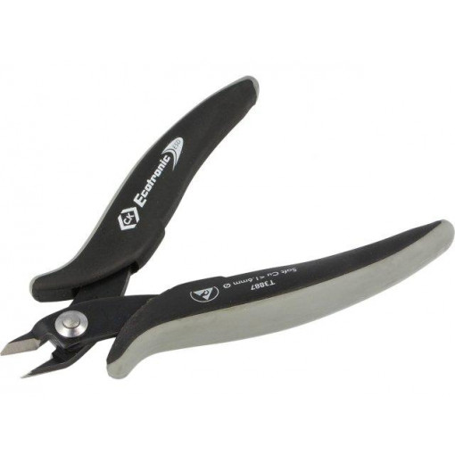 T3887; Pliers; cutting,miniature; ESD; Pliers len: 136mm; 100MΩ; C.K