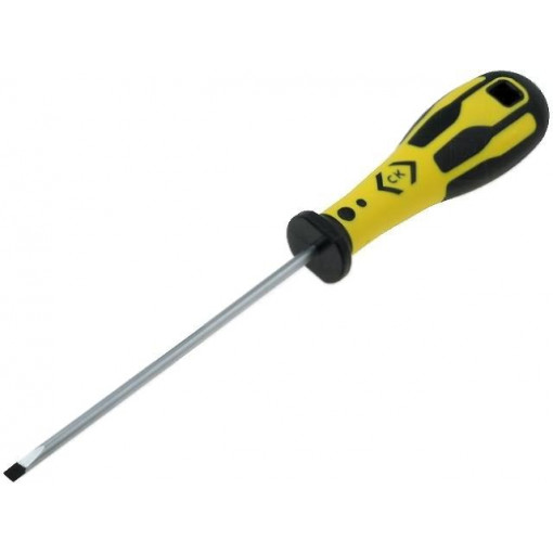 T49125-040; Screwdriver; slot; SL 4mm; Blade length: 125mm; Overall len: 220mm; C.K