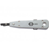 495033; Tool: punchdown tool for crimping LSA terminals; 180mm; C.K