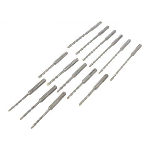 T3132; Drill set; Application: concrete; Pcs: 14; Mat: steel; Package: bag; C.K