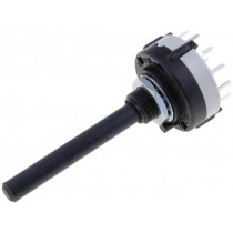 CK1050; Switch: rotary; Pos: 6; 0.15A/250VDC; Poles number: 2; 30°; -30÷85°C; LORLIN