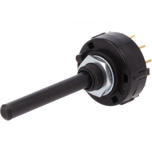 CK1512; Switch: rotary; Pos: 12; 0.15A/250VDC; Poles number: 1; 30°; 999MΩ; LORLIN