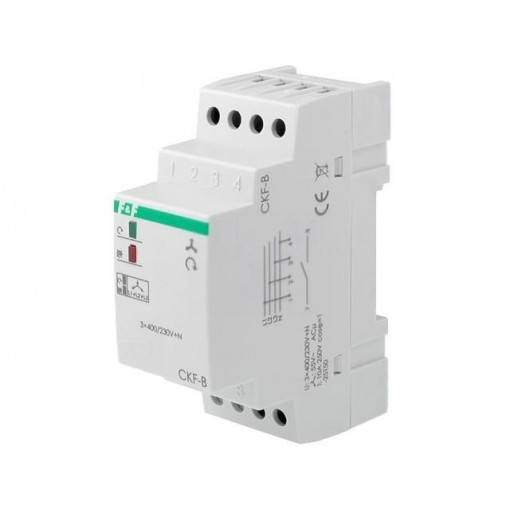 CKF-B; Module: voltage monitoring relay; DIN; SPST-NO; OUT 1: 250VAC/10A; F&F
