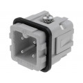 CKM 03; Connector: HDC; male; CK/MK; PIN: 4; 3+PE; size 21.21; 10A; 250V; ILME