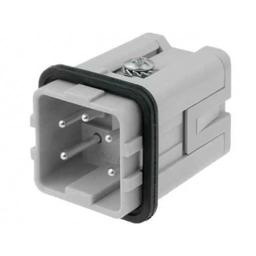 CKSM 04; Connector: HDC; male; CKS; PIN: 5; 4+PE; size 21.21; 10A; 400V; ILME