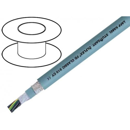 0026219; Wire: control cable; ÖLFLEX® FD CLASSIC 810 CY; 2x0,75mm2; PVC; LAPP KABEL