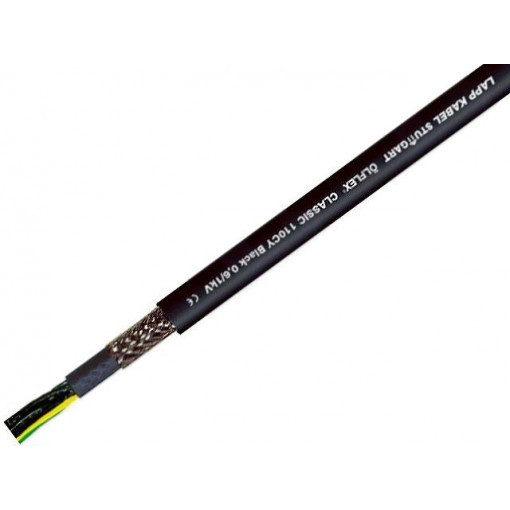 1120349; Wire; ÖLFLEX® CLASSIC 110 BLACK; 12G2,5mm2; unshielded; 0.6/1kV; LAPP KABEL