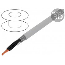 1136752; Wire; ÖLFLEX® CLASSIC 115 CY; 2x0,5mm2; tinned copper braid; PVC; LAPP KABEL