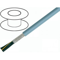 1136852; Wire; ÖLFLEX® CLASSIC 115 CY; 2x1mm2; tinned copper braid; PVC; LAPP KABEL