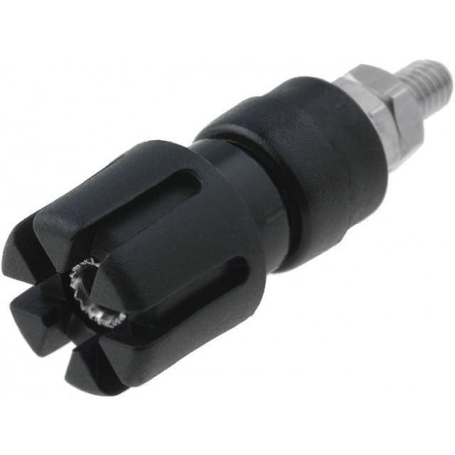 ; Socket; 4mm banana; 30A; 60VDC; 48mm; black; nickel plated; 30mΩ; CLIFF ; Socket; 4mm banana; 30A; 60VDC; 48mm; black; nickel plated; 30mΩ; CLIFF