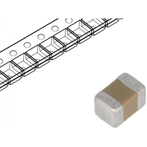 CL21B104KCFSFNE; Capacitor: ceramic; MLCC; 100nF; 100V; X7R; ±10%; SMD; 0805; SAMSUNG