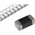 CL321611T-R22K-N; Inductor: ferrite; SMD; 1206; 220nH; 250mA; 0.4Ω; Q: 20; ftest: 25MHz; YAGEO