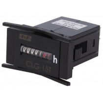 CLG-15T; Counter: electromechanical; mechanical indicator; working time; F&F