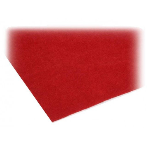 ; Upholstery cloth; 1500x700x3mm; red; self-adhesive; 4CARMEDIA