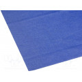 ; Acoustic cloth; 1400x700mm; blue; 4CARMEDIA
