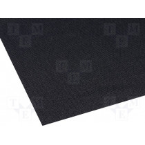 ; Acoustic cloth; 1400x700mm; black; 4CARMEDIA