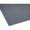 ; Acoustic cloth; 1400x700mm; grey; 4CARMEDIA