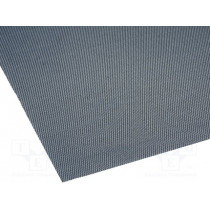 ; Acoustic cloth; 1400x700mm; grey; 4CARMEDIA