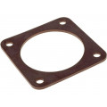 733818002 CM 02 D 20; Socket gasket; Series: CM; IP67; Conform to: MIL-C-5015,VG95342; HIRSCHMANN 733818002 CM 02 D 20; Socket gasket; Series: CM; IP67; Conform to: MIL-C-5015,VG95342; HIRSCHMANN