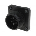 932451100 CM 02 E 14S-6 P; Connector: circular; socket; Series: CM; IP67; PIN: 6; male; 10A; 50V; HIRSCHMANN 932451100 CM 02 E 14S-6 P; Connector: circular; socket; Series: CM; IP67; PIN: 6; male; 10A; 50V; HIRSCHMANN