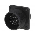 933063100 CM 02 E 20-29 P; Connector: circular; socket; Series: CM; IP67; PIN: 17; male; 4A; 50V; HIRSCHMANN