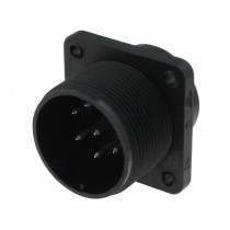 932845100 CM 02 E 20-7 P; Connector: circular; socket; Series: CM; IP67; PIN: 8; male; 10A; 50V; HIRSCHMANN