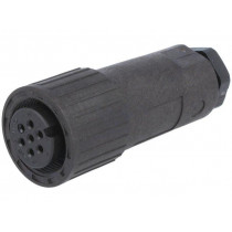 932460100 CM 06 EA 14S-61 S; Connector: circular; plug; Series: CM; IP67; PIN: 7(6+1); female; 10A; HIRSCHMANN