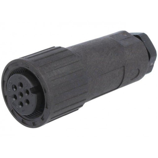 932460100 CM 06 EA 14S-61 S; Connector: circular; plug; Series: CM; IP67; PIN: 7(6+1); female; 10A; HIRSCHMANN 932460100 CM 06 EA 14S-61 S; Connector: circular; plug; Series: CM; IP67; PIN: 7(6+1); female; 10A; HIRSCHMANN