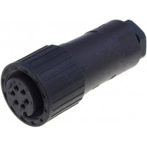 932458100 CM 06 EA 14S-6 S; Connector: circular; plug; Series: CM; IP67; PIN: 6; female; 10A; 50V; HIRSCHMANN