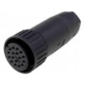 933068100 CM 06 EA 20-29 S; Connector: circular; plug; Series: CM; IP67; PIN: 17; female; 4A; 50V; HIRSCHMANN 933068100 CM 06 EA 20-29 S; Connector: circular; plug; Series: CM; IP67; PIN: 17; female; 4A; 50V; HIRSCHMANN