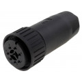 932842100 CM 06 EA 20-7 S; Connector: circular; plug; Series: CM; IP67; PIN: 8; female; 10A; 50V; HIRSCHMANN 932842100 CM 06 EA 20-7 S; Connector: circular; plug; Series: CM; IP67; PIN: 8; female; 10A; 50V; HIRSCHMANN