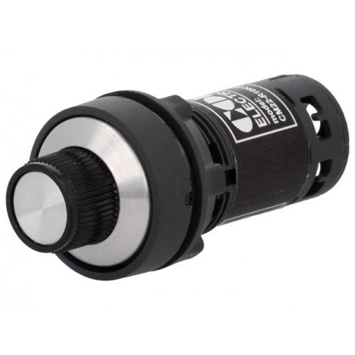 CM22-R10K-MT; Potentiometer; 22mm; CM22; -25÷70°C; Ø22.5mm; IP65; 10kΩ; COBI ELECTRONIC CM22-R10K-MT; Potentiometer; 22mm; CM22; -25÷70°C; Ø22.5mm; IP65; 10kΩ; COBI ELECTRONIC