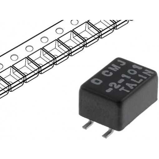 CMJ-2-101; Inductor: wire; SMD; 500mA; 260mΩ; Induct.of indiv.wind: 100uH; TALEMA