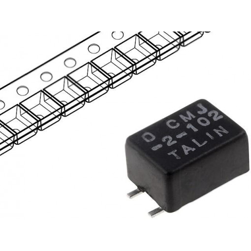CMJ-2-102; Inductor: wire; SMD; 500mA; 250mΩ; Induct.of indiv.wind: 1000uH; TALEMA CMJ-2-102; Inductor: wire; SMD; 500mA; 250mΩ; Induct.of indiv.wind: 1000uH; TALEMA