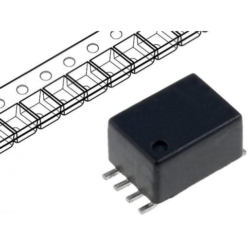 CMJ-4-102; Inductor: wire; SMD; 500mA; 310mΩ; Induct.of indiv.wind: 1000uH; TALEMA