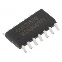 CMT2157B-ESR; Integrated circuit: transmitter RF; 3-wire SPI; SOP14; 13dBm; HOPE MICROELECTRONICS CMT2157B-ESR; Integrated circuit: transmitter RF; 3-wire SPI; SOP14; 13dBm; HOPE MICROELECTRONICS
