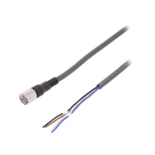 CN-24A-C2; Connection lead; M8; PIN: 4; straight; 2m; plug; PANASONIC