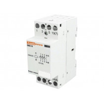 CN2510024; Contactor: 4-pole installation; NO x4; 24VAC; 24VDC; 25A; DIN; CN25; LOVATO ELECTRIC