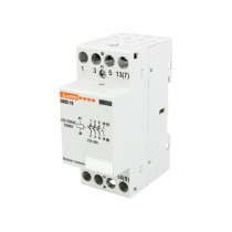 CN2510220; Contactor: 4-pole installation; NO x4; 220÷230VAC; 220÷230VDC; LOVATO ELECTRIC