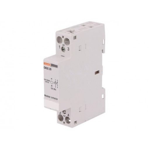 CN3220220; Contactor: 2-pole installation; NO x2; 220÷230VAC; 220÷230VDC; LOVATO ELECTRIC