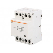 CN4010024; Contactor: 4-pole installation; NO x4; 24VAC; 24VDC; 40A; DIN; CN40; LOVATO ELECTRIC