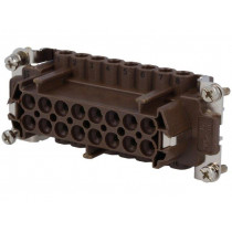 CNEF 16 RY; Connector: rectangular; female; 180 °C; 16+PE; size 77.27; 16A; ILME