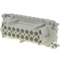 CNEF 16 T; Connector: HDC; female; CNE; PIN: 16; 16+PE; size 77.27; 16A; 500V; ILME