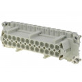 CNEF 24 T; Connector: HDC; female; CNE; PIN: 24; 24+PE; size 104.27; 16A; 500V; ILME