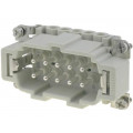 CNEM 10 T; Connector: HDC; male; CNE; PIN: 10; 10+PE; size 57.27; 16A; 500V; ILME