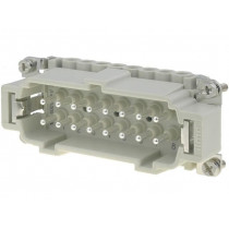 CNEM 16 T; Connector: HDC; male; CNE; PIN: 16; 16+PE; size 77.27; 16A; 500V; ILME