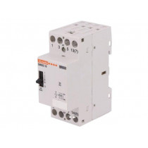 CNM3210024; Contactor: 4-pole installation; NO x4; 24VAC; 24VDC; 32A; DIN; LOVATO ELECTRIC