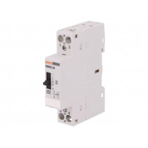 CNM3220220; Contactor: 2-pole installation; NO x2; 220÷230VAC; 220÷230VDC; LOVATO ELECTRIC