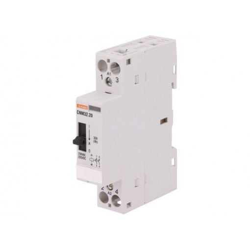 CNM3220220; Contactor: 2-pole installation; NO x2; 220÷230VAC; 220÷230VDC; LOVATO ELECTRIC
